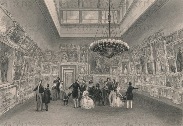 Exhibition of the Royal Academy. - Private View', c1844.