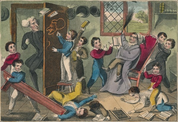 The Schoolmaster Abroad', 1832.