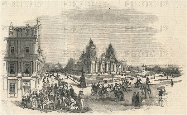 The Great Square, Mexico', 1845.