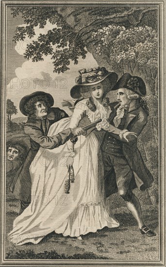 The Indiscreet Argument', 18th century.