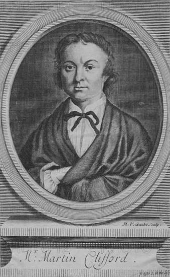 Mr. Martin Clifford', 1710.