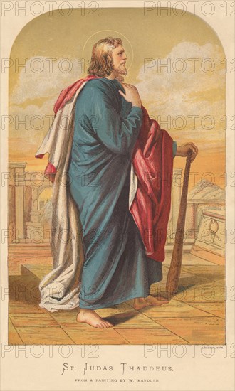 St. Judas Thaddeus', mid-late 19th century.