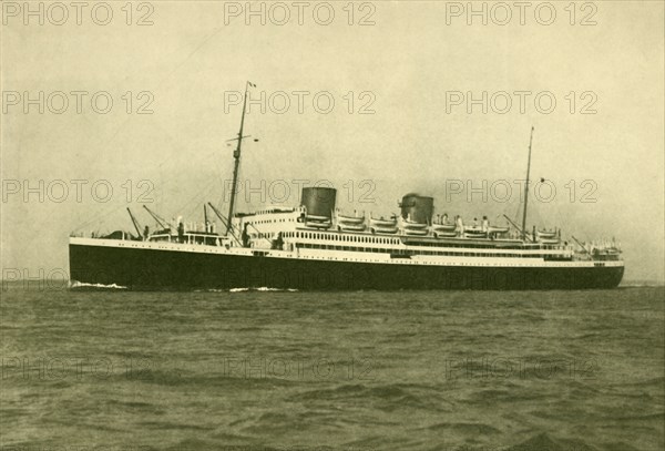 The Royal Mail Motor Liner "Asturias" (22,500 Tons Gross)', c1930.