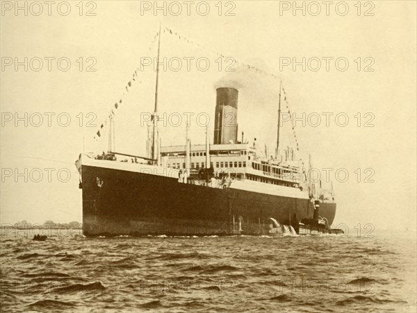 The Minnewaska (Atlantic Transport Line), 21,716 Tons', c1930.