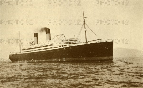 The White Star Liner "Doric" (16,484 Tons), .