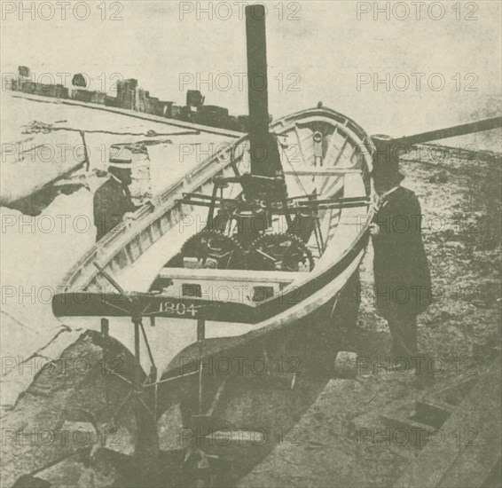 John Stevens's Twin-Screw Steamer, Built in 1804', c1930.