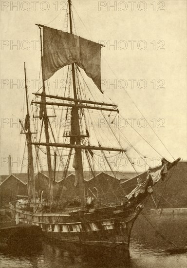 Cutty Sark, The Famous Old China Clipper Which Broke All Speed Records in the Seventies and Eighti