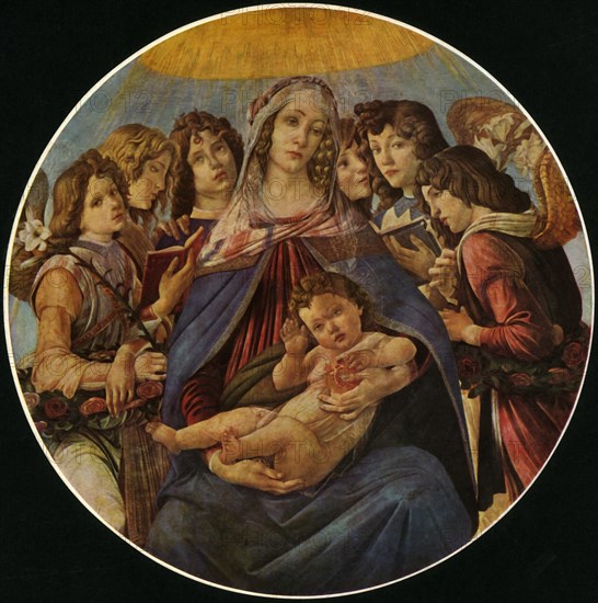 Madonna of the Pomegranate', c1487, (1937).