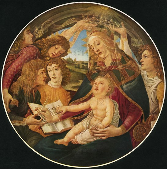 Madonna of the Magnificat', 1481, (1937).