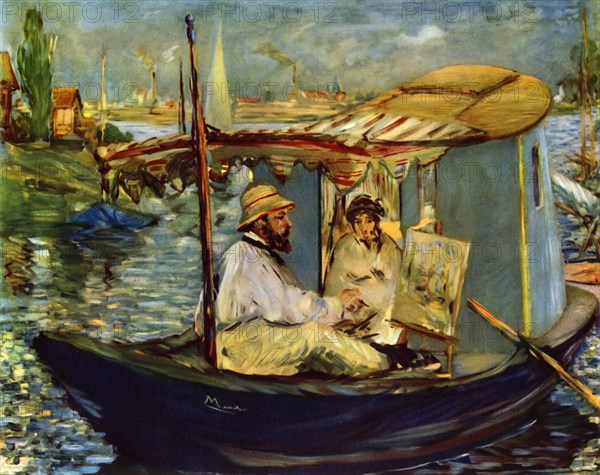 The Boat', 1874, (1937).