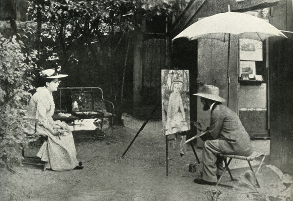 Toulouse-Lautrec painting Berthe la Sourde, 1890, (1947).