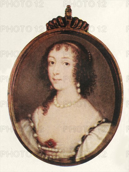 Queen Henrietta Maria, c1640-1643, (1947).