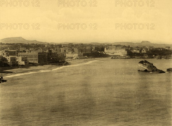 Biarritz - Vue Generale, (General View), c1930.