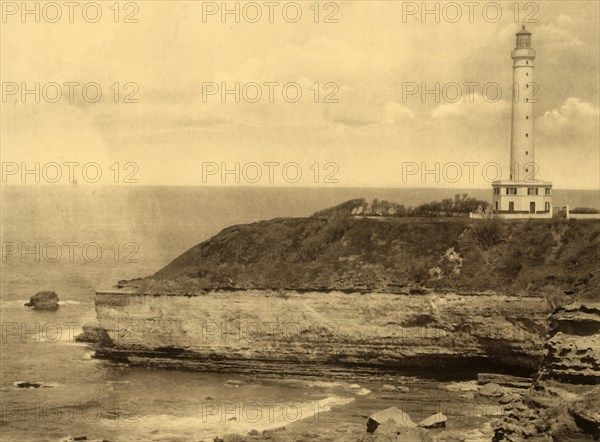 Biarritz - Le Phare, (The Lighthouse), c1930.