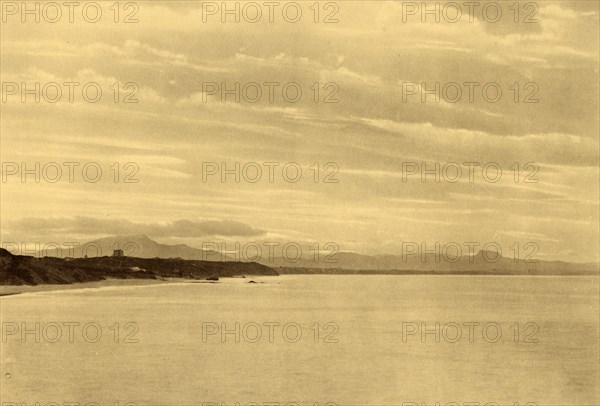 Biarritz - La Chaine des Pyrenees', c1930.