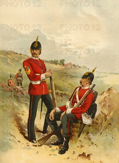 The 57th - Duke of Cambridge's Own (Middlesex)', 1890.