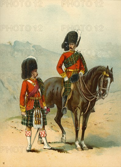 The 72nd - Seaforth Highlanders', 1890.