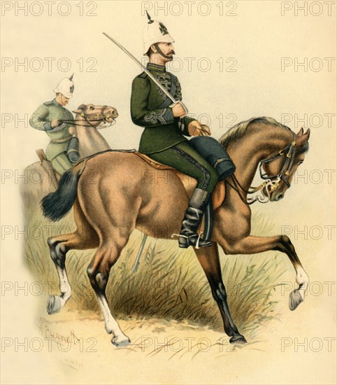 The Cape Mounted Rifles', 1890.