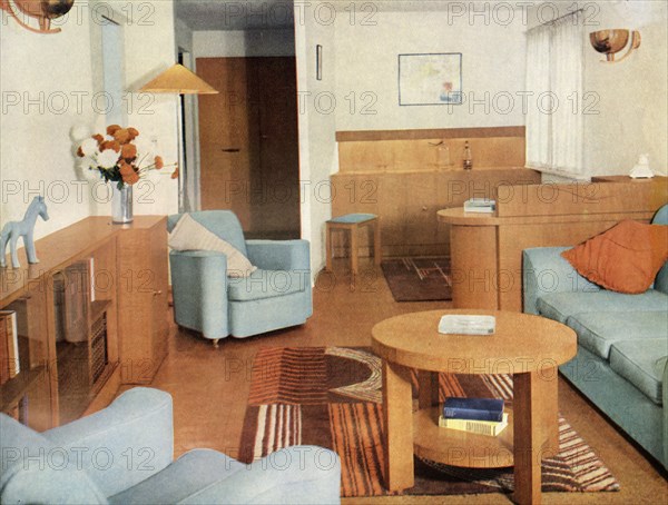 Living-room by Bird Iles Ltd., London', 1937.