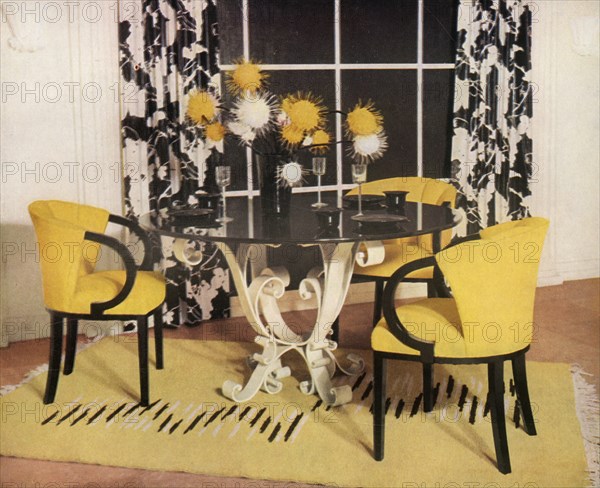 Dining-room group  by Hayes Marshall for Fortnum & Mason Ltd., London', 1937