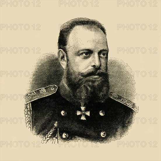 The Emperor Alexander III', 1881.