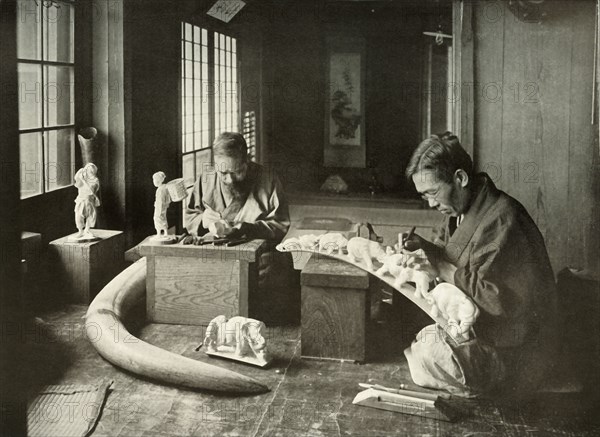 The Ivory Carvers', 1910.