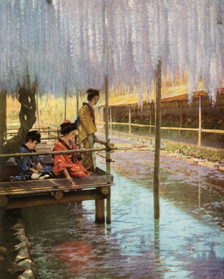 Under the Purple Wistarias', 1910.