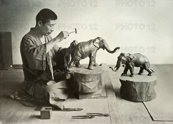 The Bronze Sculptor', 1910.