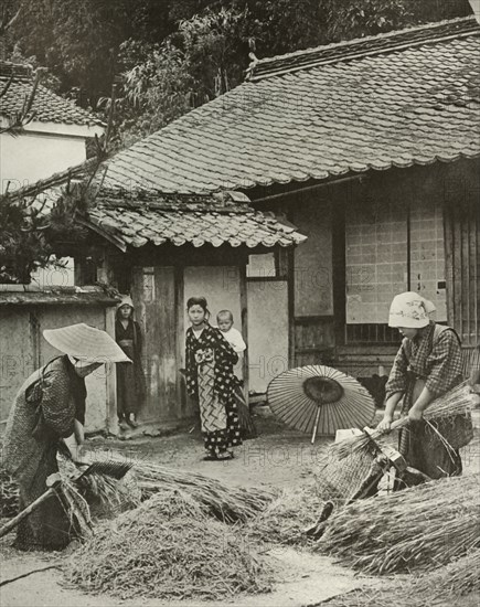 Peasant Women Heading Barley', 1910.