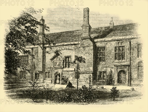 Palace of the Stuarts, York', 1881.