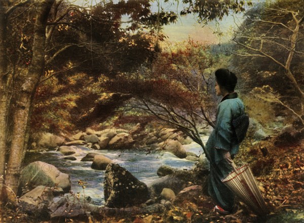 Autumn at Miyanoshita', 1910.
