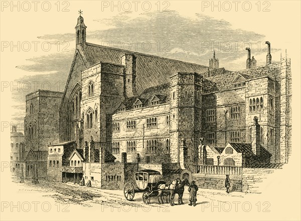 Palace Yard in the Eighteenth Century', 1881.
