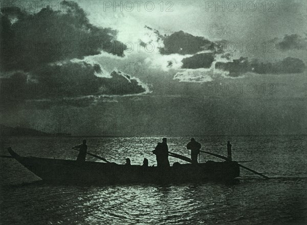 Moonlight at Shizu-Ura', 1910.