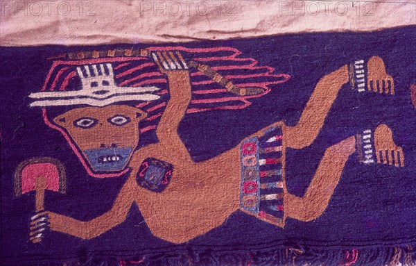 Textiles, Paracas Culture, Peru, 2015.