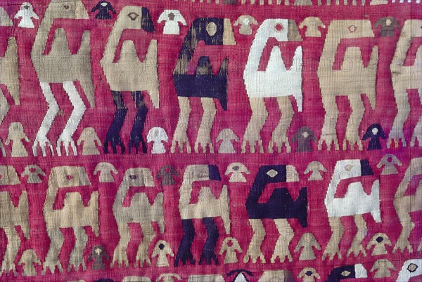 Textiles, Paracas Culture, Peru, 2015.