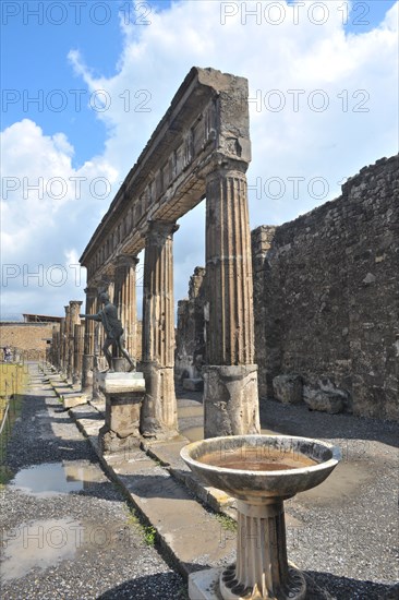 Pompeii, Campania, Naples, Italy, 2015.