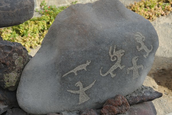 Stone Figures, Miculla Sacred Valley, Tacna, Peru, 2015.