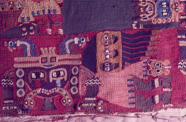 Textiles, Paracas Culture, Peru, 2015.