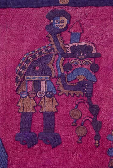 Textiles, Paracas Culture, Peru, 2015.