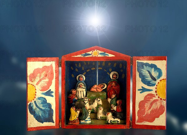 Nativity, Retablo, Ayacucho, Peru, 2015.