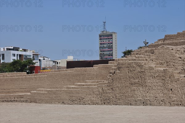 Huaca Pucllana Miraflores, Lima, Peru, 2015.