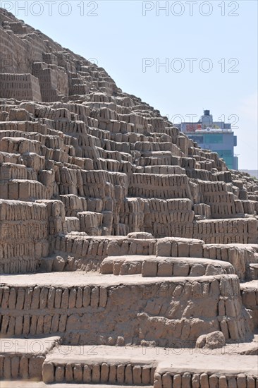 Huaca Pucllana Miraflores, Lima, Peru, 2015.