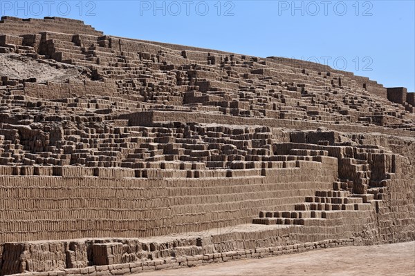 Huaca Pucllana Miraflores, Lima, Peru, 2015.