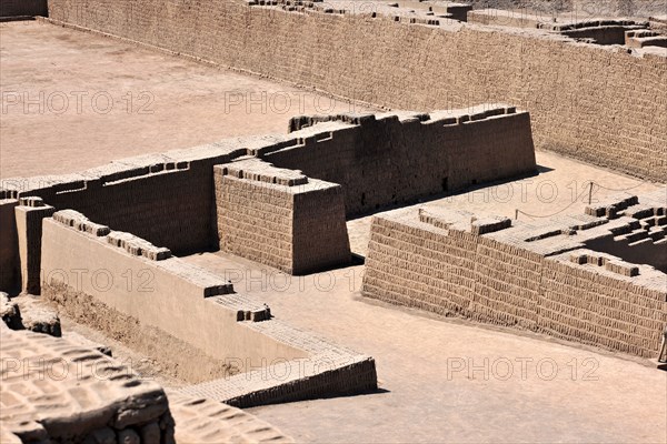 Huaca Pucllana Miraflores, Lima, Peru, 2015.