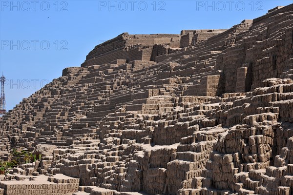 Huaca Pucllana Miraflores, Lima, Peru, 2015.