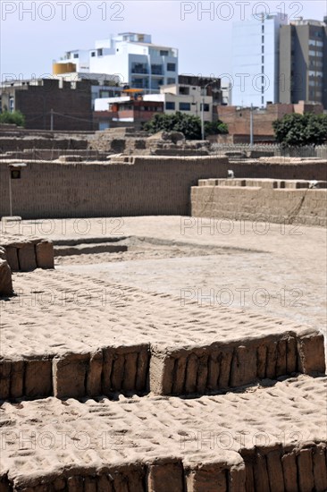 Huaca Pucllana Miraflores, Lima, Peru, 2015.