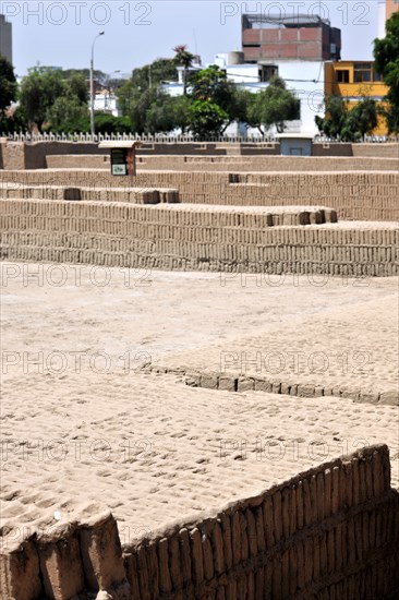 Huaca Pucllana Miraflores, Lima, Peru, 2015.