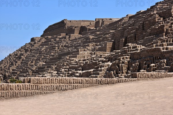 Huaca Pucllana Miraflores, Lima, Peru, 2015.