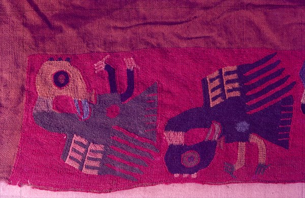 Textiles, Paracas Culture, Peru, 2015.