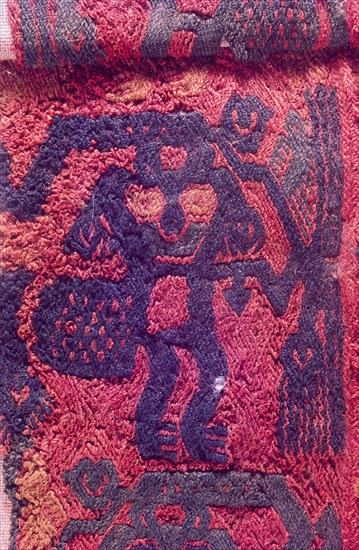 Textiles, Paracas Culture, Peru, 2015.